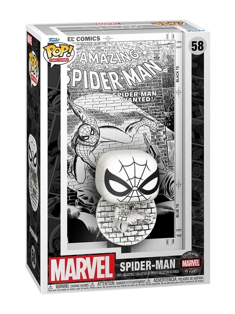 Funko Pop Comic Cover  Marvel's 85th Anniversary Spider-Man - Image 1 of 3