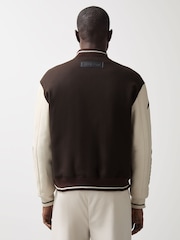 Reiss Brown/Ivory/White Circuit McLaren F1 Team Bomber Jacket - Image 4 of 9