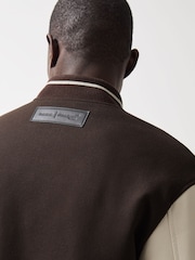 Reiss Brown/Ivory/White Circuit McLaren F1 Team Bomber Jacket - Image 6 of 9