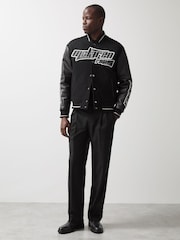 Negro - Reiss Circuit McLaren F1 Team Bomber Jacket - Imagen 3 de 9
