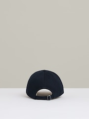 Reiss Jaxon Cotton Contrast-Peak Logo Baseball Cap - Изображение 4 из 5