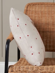 BHS Santa Paws 100% Cotton Cushion - Image 3 of 6