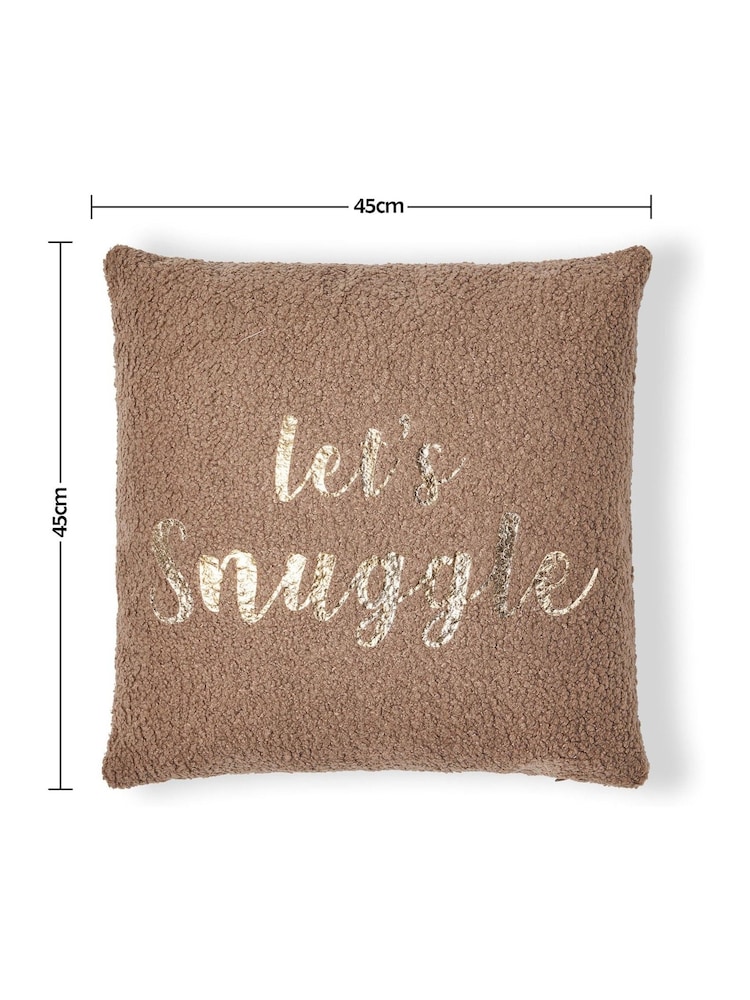 BHS Lets Snuggle Cushion - Image 6 of 6
