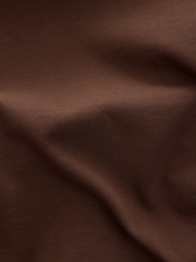 Brown Relaxed Fit Heavyweight T-Shirt - Image 6 of 6