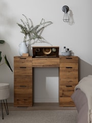 Bronx Konsolentisch in Eiche-Optik - Bild 9 von 12