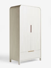Light Natural Mia Oak Effect Double, 1 Drawer Wardrobe - Image 4 of 7