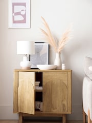 Natural Arches Mango Wood Effect Sideboard - Image 9 of 15