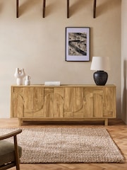 Natural Arches Mango Wood Effect Sideboard - Image 1 of 10