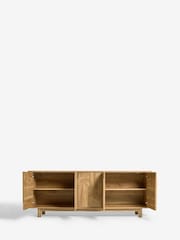 Natural Arches Mango Wood Effect Sideboard - Image 5 of 10