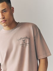 Neutral Stone Yellowstone Graphic 100% Cotton T-Shirt - Image 5 of 8