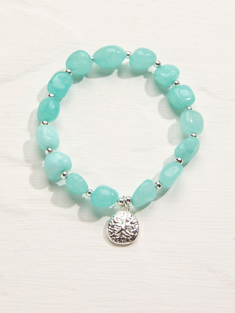 FatFace Turquoise Blue MCS Bracelet - Image 1 of 2