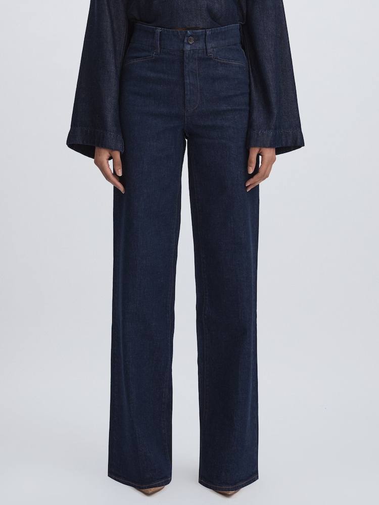 Jean Skinny Paige – Taille 23, Bleu, Coton Mélangé, Femme (occasion Très Bon état)