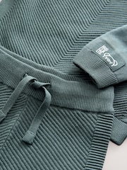 Blue Knitted Hoodie and Leggings Set (3mths-7yrs) - Image 7 of 8