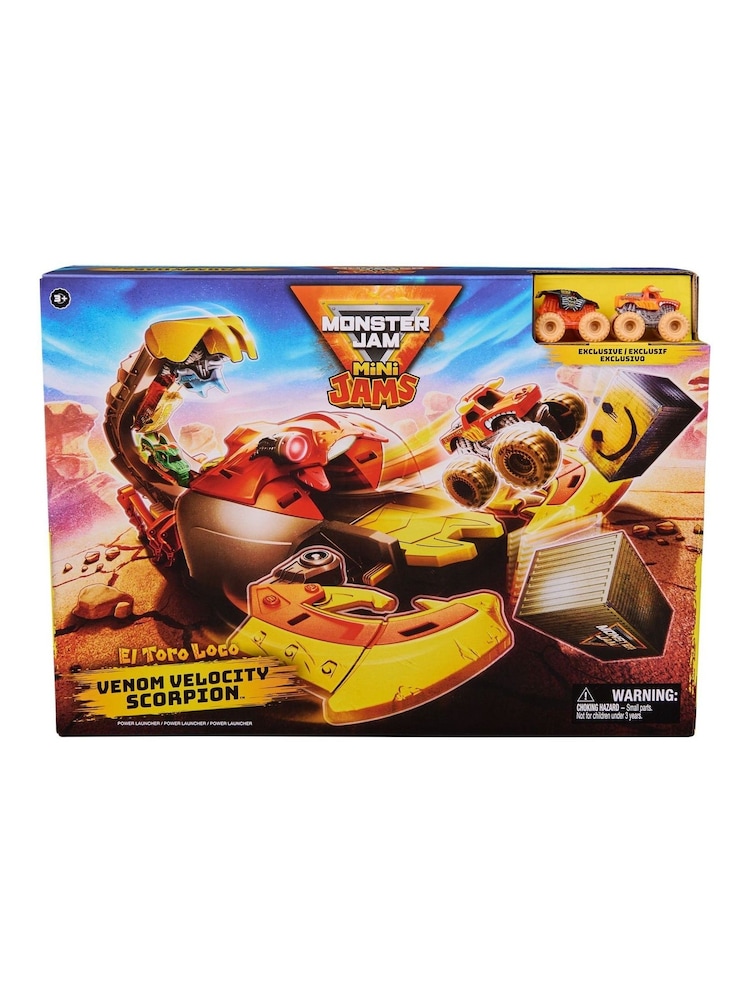 Monster Jam El Toro Loco Venom Velocity Scorpion Playset - Image 1 of 6