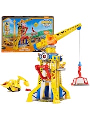 PAW Patrol Rubble and Crew Barkyard Crane Tower - Image 1 of 6