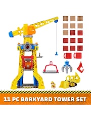 PAW Patrol Rubble and Crew Barkyard Crane Tower - Image 4 of 6
