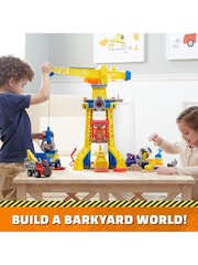 PAW Patrol Rubble and Crew Barkyard Crane Tower - Image 6 of 6