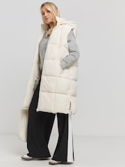 Simply Be Square Padded Longline Gilet - Image 1 of 4