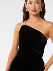 Mono de terciopelo con strass Costanza de Forever New - Imagen 3 de 5