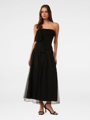 Forever New Black Anais Tulle Midi Skirt - Image 1 of 4