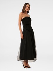 Forever New Black Anais Tulle Midi Skirt - Image 3 of 4