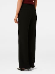 Forever New Black Allegra Side Detail Wide Leg Pants - Image 2 of 5