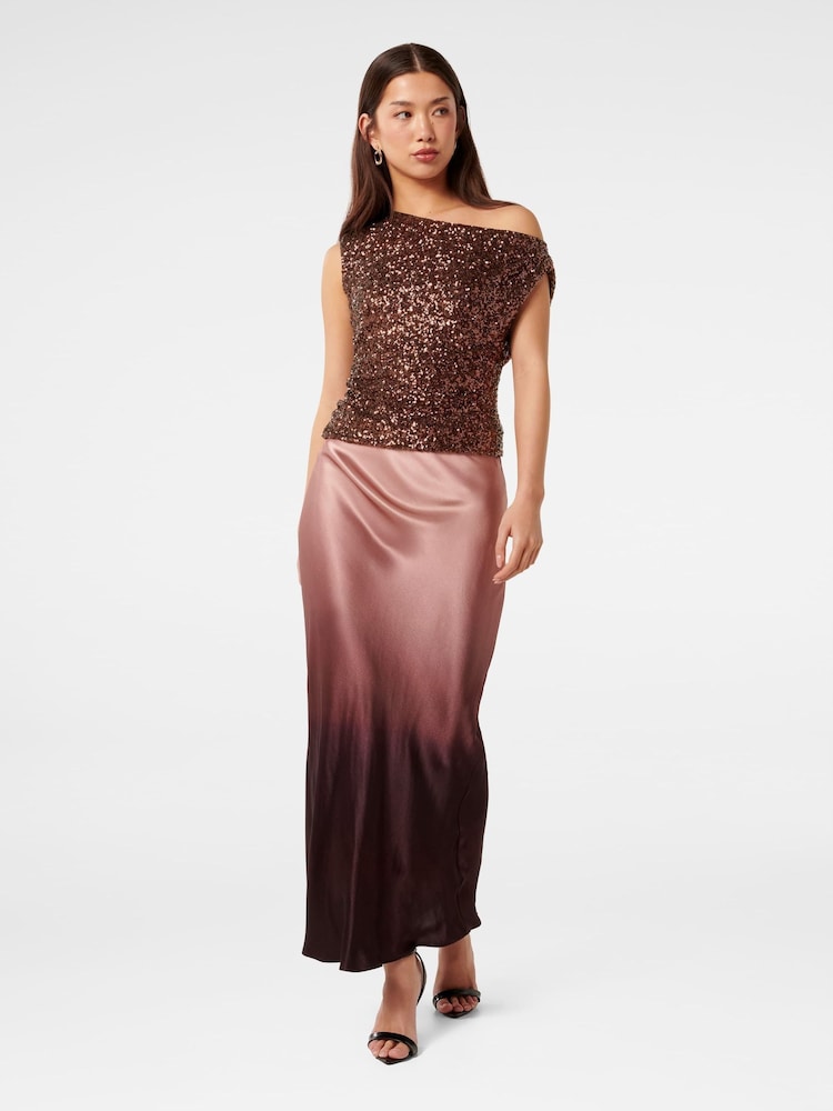 Forever New Prue Satin Bias Midaxi Skirt - Bild 5 von 5