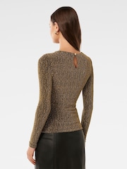 Forever New Gold Gia Twist Detail Top - Image 2 of 5