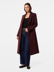 Forever New Purple Chandelle Double Breasted Coat - Image 6 of 7
