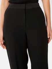 Forever New Black Taylor Tapered Tuxedo Pants - Image 3 of 5
