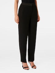 Forever New Black Taylor Tapered Tuxedo Pants - Image 4 of 5