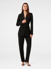 Forever New Black Taylor Tapered Tuxedo Pants - Image 5 of 5