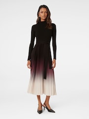 Forever New Purple Harmony Petite Midi Dress - Image 1 of 5