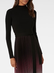 Forever New Purple Harmony Petite Midi Dress - Image 3 of 5