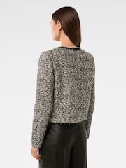 Forever New Black Nina Boucle Jacket - Image 2 of 5