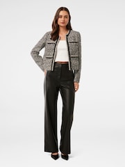 Forever New Black Nina Boucle Jacket - Image 5 of 5
