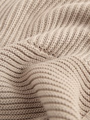 Neutral Utility Knitted Hoodie (3-16yrs) - Image 14 of 16
