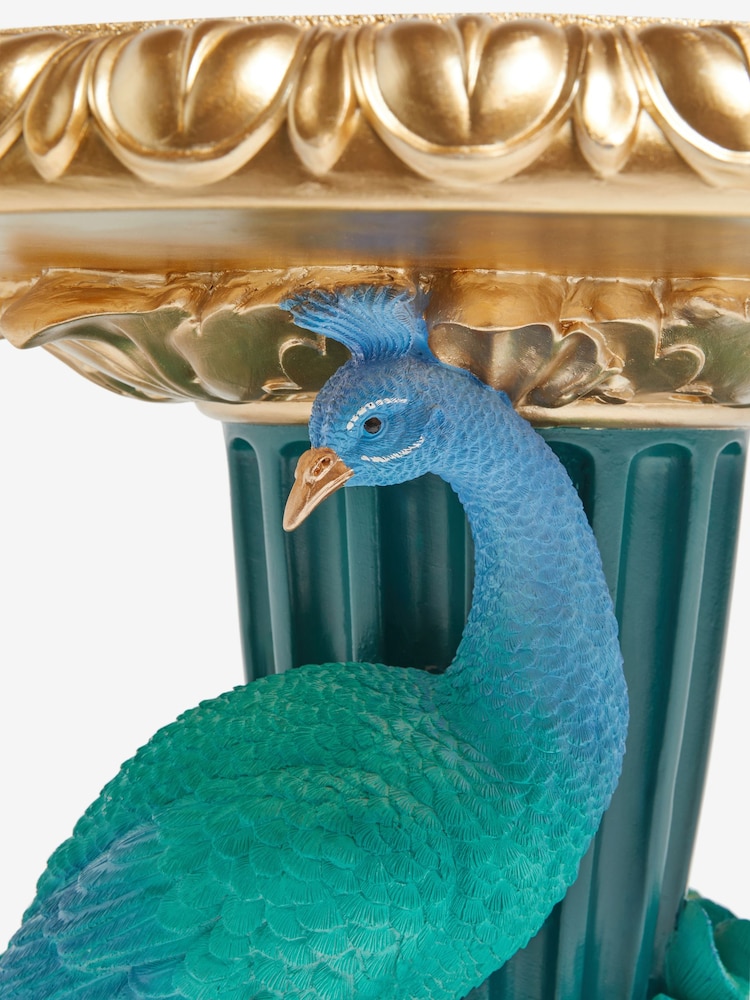 Gold Peacock Shaped Coffee Table - Image 2 of 8 Gold Peacock Shaped Coffee Table - Image 2 of 8