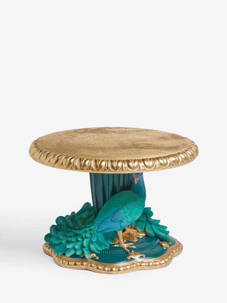 Gold Peacock Shaped Coffee Table - Image 8 of 8 Gold Peacock Shaped Coffee Table - Image 8 of 8