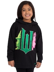Character Black Wicked Elphaba And Glinda 100% Cotton Hoodie - Image 1 of 10