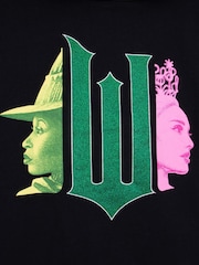 Character Black Wicked Elphaba And Glinda 100% Cotton Hoodie - Image 8 of 10