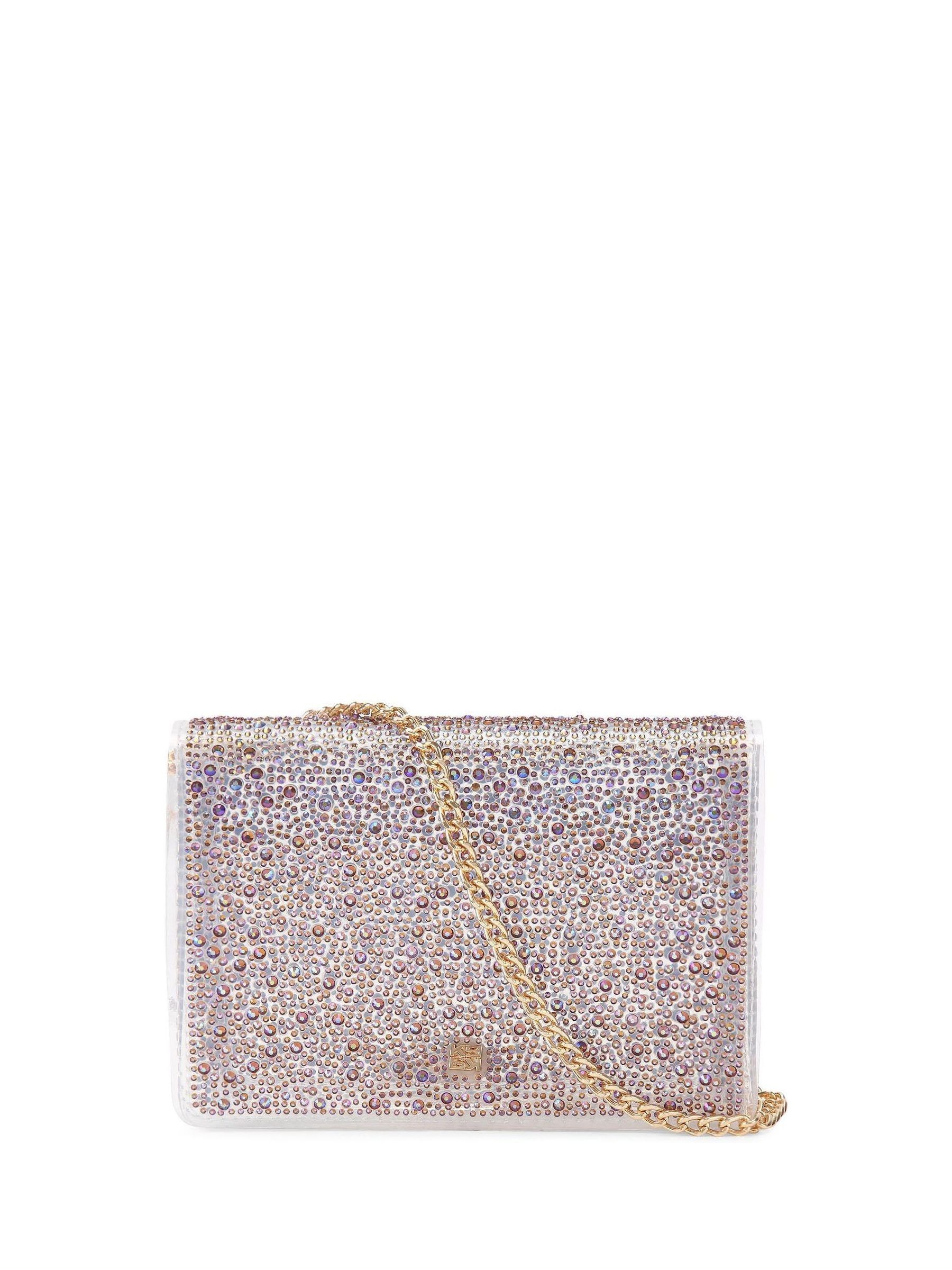Kurt geiger gold clutch bag sales