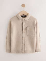 Neutral Knitted Cardigan (3-16yrs) - Image 1 of 4