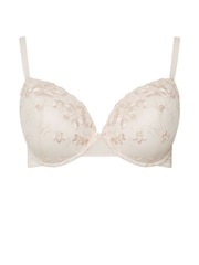 Yours Curve Black Floral Print Embellished Padded Bras 2 Pack - Image 7 of 9