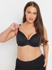 Yours Curve Pink Mesh Underwired Bras 3 Pack - Image 4 of 11
