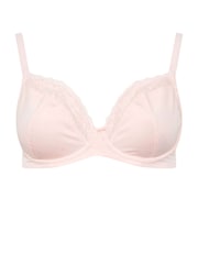Yours Curve Pink Mesh Underwired Bras 3 Pack - Image 8 of 11
