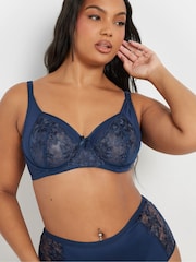 Yours Curve Floral Print Embellished Underwired Bras 2 Pack - Bilde 2 av 8