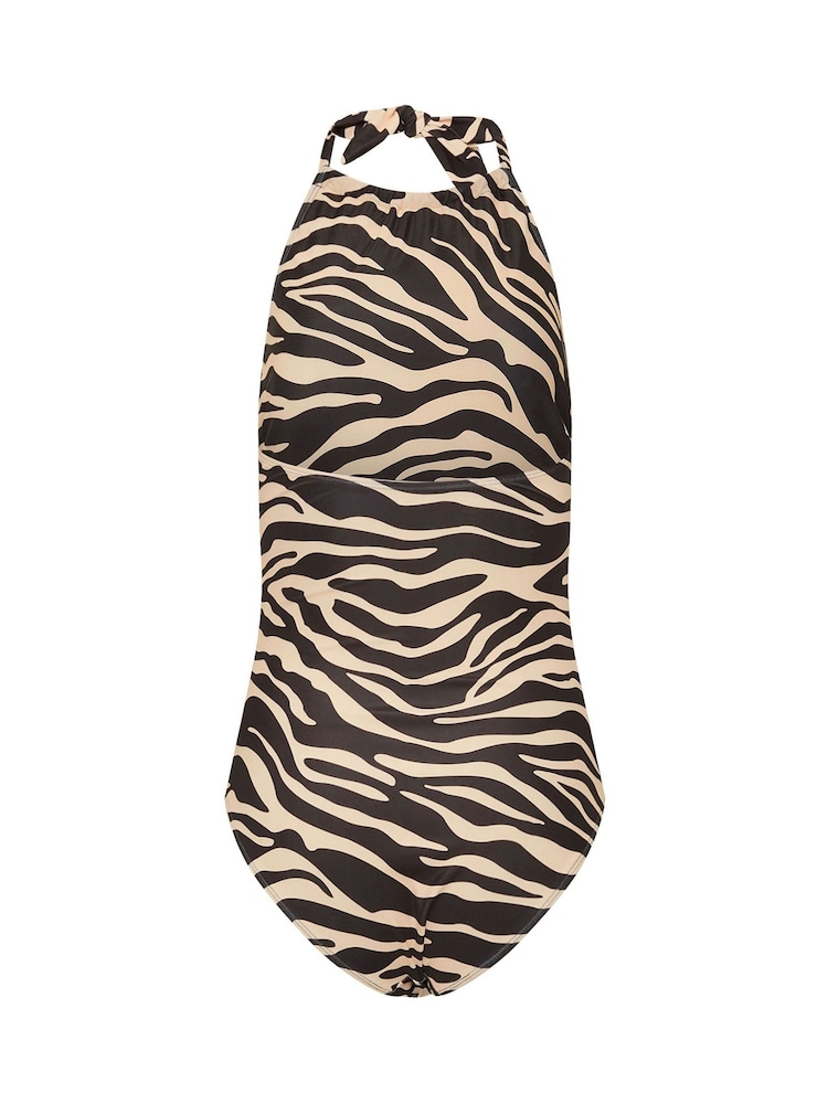 Long Tall Sally Black Halterneck Swimsuit - Image 6 of 6 Long Tall Sally Black Halterneck Swimsuit - Image 6 of 6