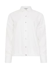 Long Tall Sally White Elasticated Hem 100% Cotton Shirt - Image 5 of 5