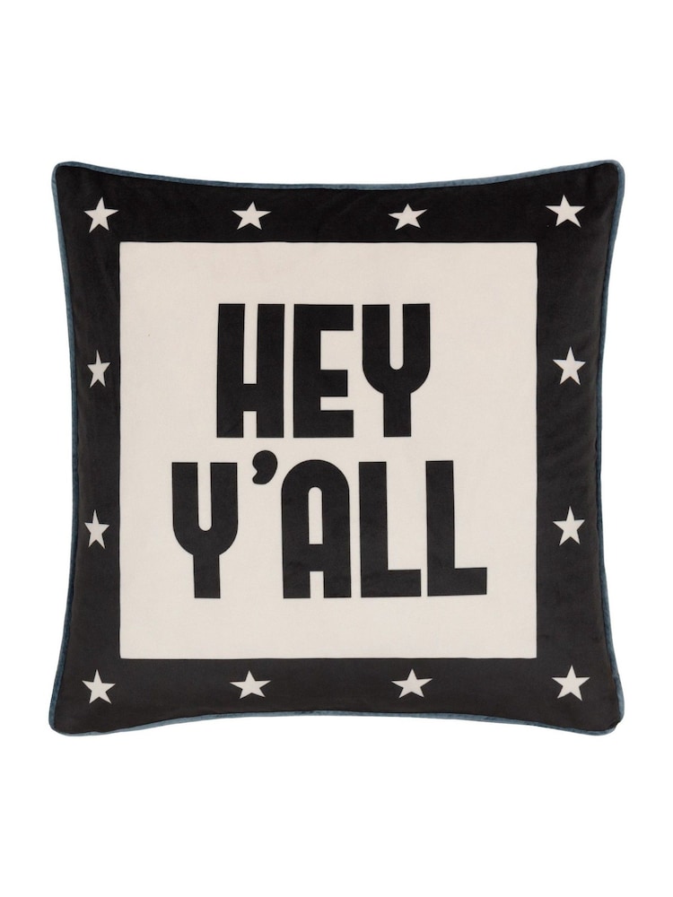 heya home Multicolour Hey Y'all Cushion - Image 2 of 6